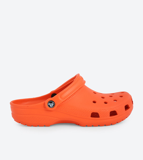 Comfortable Classic Clogs - Orange