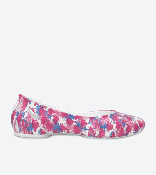 Kelli Graphic Round Toe Ballerina - Pink 204041-100