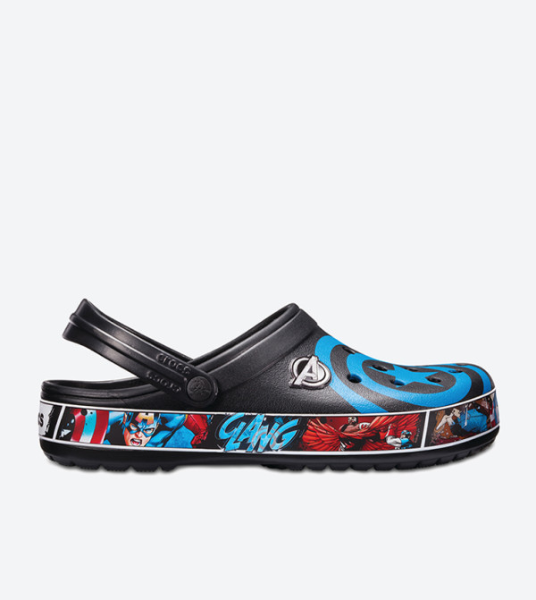 Crocband Captain America Clogs - Black