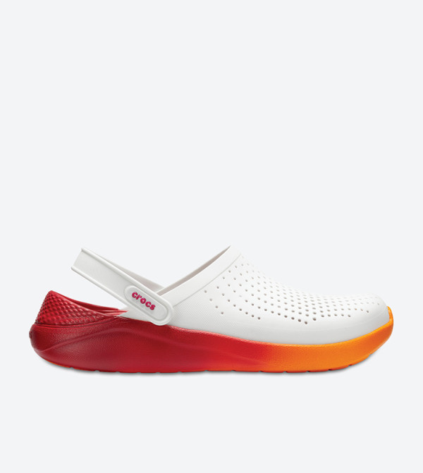 LiteRide Graphic Clogs - White