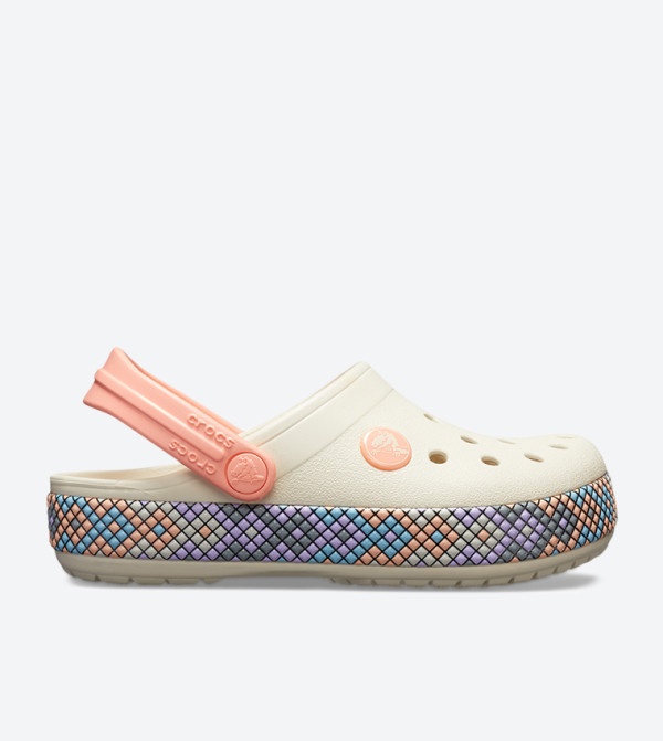 Crocband Gallery Clog - Off White 205171-1AS