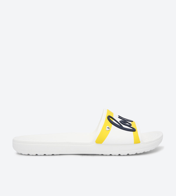 Drew X Sloane Graphic Slides - White