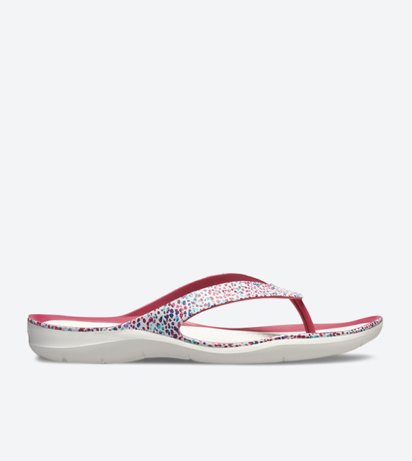 Swiftwater Graphic Flip Flops - White 205365-96R