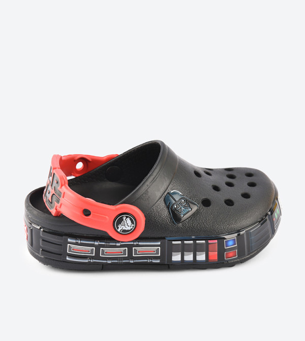 Kids' Crocband™ Fun lab Darth Vader Lights Clog