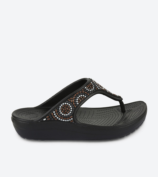 Women's Crocs Sloane Beaded Flip