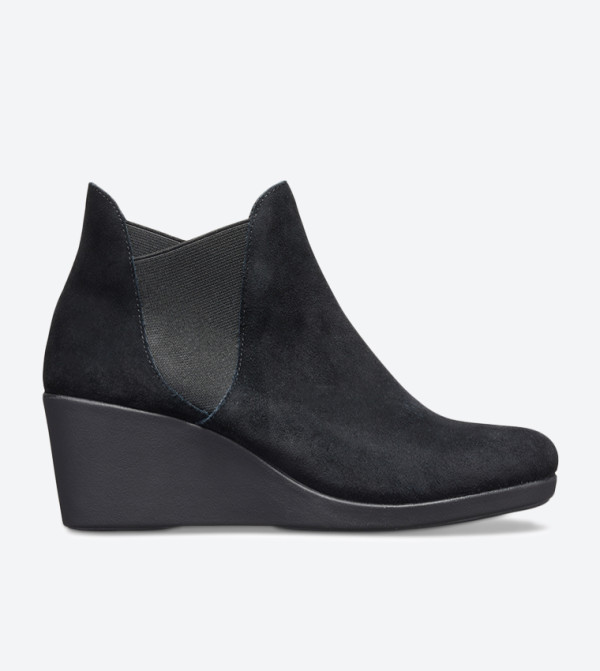 Women's Crocs Leigh Wedge Chelsea Boot