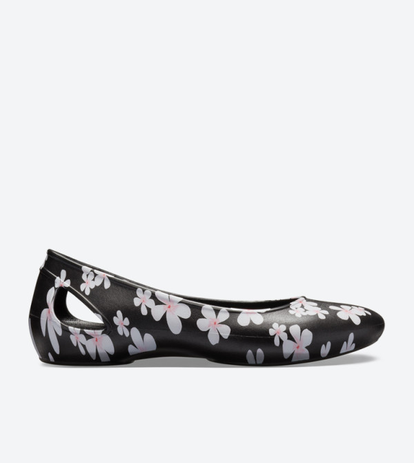 Women's Crocs Laura Seasonal Graphic Flat